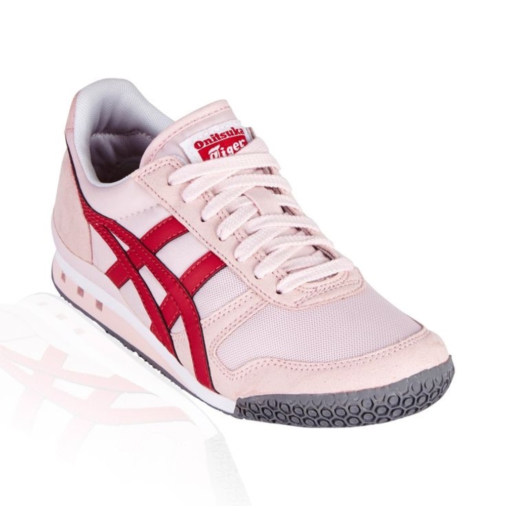 Onitsuka Tiger Ultimate 81 Sneaker - Size 7, Light Pink/Hot Berry